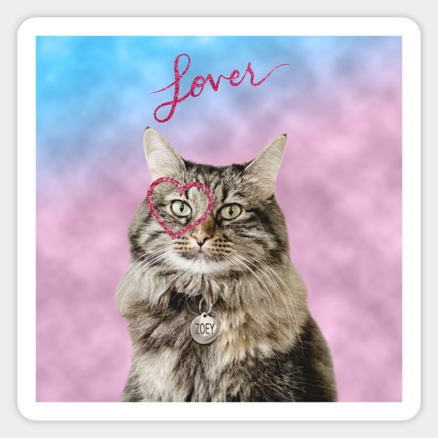 Zoey Luv Sticker by anitaboeira